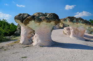 Les Champignons de pierre, Bulgarie